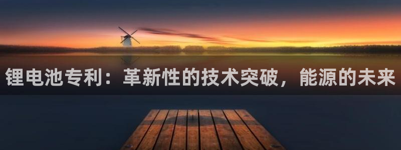 尊龙凯时人生就是搏客户：锂电池专利：革新性的技术突破，能源的未来