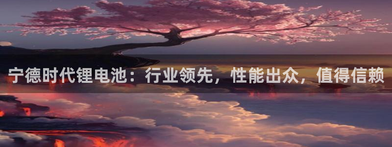尊龙凯时是直营吗：宁德时代锂电池：行业领先，性能出众，值得信赖