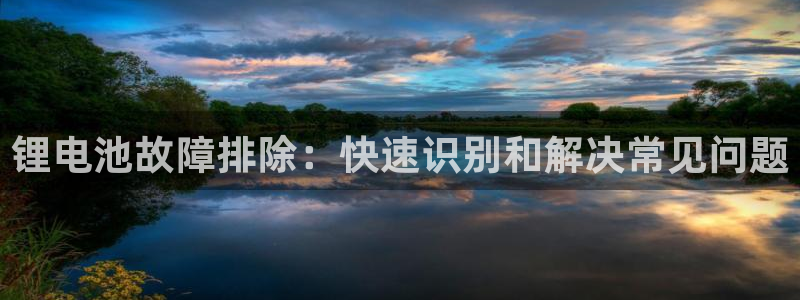 尊龙人生就是博电脑版：锂电池故障排除：快速识别和解决常见问题