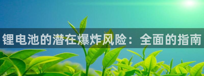 尊龙凯时国际：锂电池的潜在爆炸风险：全面的指南